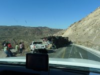 Accident on the road to Santa Rosalia